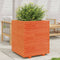 vidaXL - Plantenbak - 60x60x72,5 - cm - massief - grenenhout - wasbruin