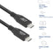 ACT AC7441 - USB 3.2 Gen2 - 10Gbps 60W USB Type-C kabel 1 meter - Zwart