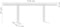 vidaXL - Rugleuning - voor - palletbank - 110 - cm - ijzer - wit