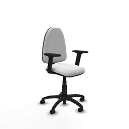 Piqueras y Crespo B2D01RF - Bureaustoel - Verstelbare hoogte met armleuning - Wit