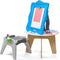 Step2 Masterpiece Easel Schoolbord - Tekenbord voor kinderen met kruk - Whiteboard Schrijfbord van kunststof inclusief opbergvakjes en clips