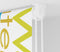 vidaXL - Doucherolgordijn - 110x240 - cm - stofbreedte - 106 - cm