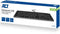 ACT AC5415 - Multimedia Toetsenbord - Low Profile - Qwerty/US - Bedraad - Zwart