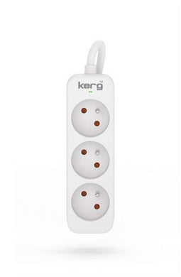 KERG stekkerdoos - 3 stopcontacten - 3m 16A