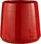 J-Line bloempot Rond - keramiek - rood - extra large