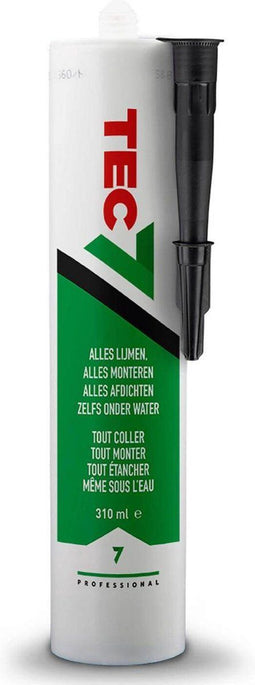 TEC7 Montagekit - Zwart - Patroon - 310ml