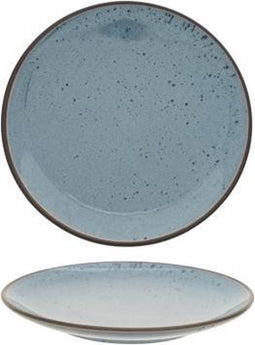 Corfu Blauw Dessertborden D20cm - Aardewerk - (Set van 6)