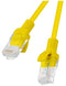 Stevige UTP-netwerkkabel categorie 5e Lanberg PCU5-20CC-0150-Y Geel 1,5 m