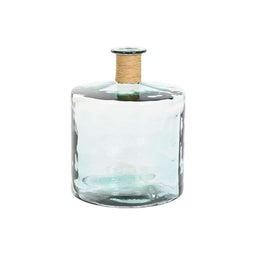 Vaas Home ESPRIT Transparant Russen Gerecycled glas Natuurlijk 35 x 35 x 45 cm