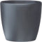 Elho Brussels Rond Wielen 40 - Grote Bloempot - 100% Gerecycled Plastic - Ø 39.0 x H 36.5 cm - Antraciet