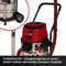 Einhell TP-VC 36/30 Li S Auto Solo - Accu Nat-/Droogzuiger - 30 L RVS reservoir - 150 mbar zuigkracht