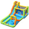 Coast 8-in-1 - Opblaasbaar Waterpark - 2 Glijbanen Springkussen - Multicolor