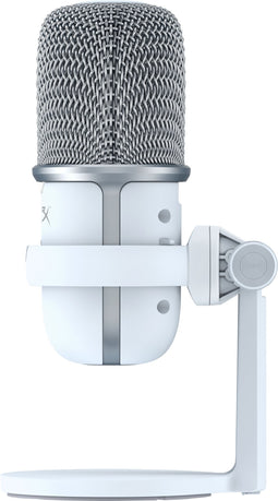 HyperX SoloCast - USB-microfoon - Tap-to-mute-sensor - Wit