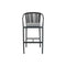 Kruk Home ESPRIT Aluminium Synthetische rotan 57 x 61 x 108 cm