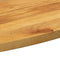 vidaXL - Tafelblad - ovaal - 100x50x2,5 - cm - massief - mangohout