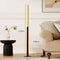 Coast Staande Lamp - Dimbaar - 3-Kleur - Bamboe - Retro - Voetschakelaar - LED - Vloerlamp