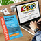 AgoDeo - Glossy Vinyl Stickervellen A4 - Waterbestendig - 14 stuks