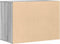 vidaXL - Ladekast - 80x41x58 - cm - bewerkt - hout - grijs - sonoma - eikenkleurig