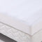 Bescherming beddengoed waterdichte hoes 100% katoenen spons 80x190 cm wit