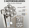 Sansbeauté® SkullSharp PRO MAX - 6-in-1 Scheerapparaat - Elektrisch Nat & Droog Scheren - Goud