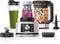 Ninja Power Nutri 3-in-1 Blender CB350EU - 1200W - 10 snelheden - Zilver