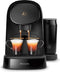 Philips L'OR BARISTA LM8014/60 - Koffiecupmachine met Melkopschuimer - Zet 2 tassen espresso tegelijk - Zwart