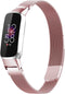 iMoshion Bandje Geschikt voor Fitbit Luxe Maat M - iMoshion Milanees magnetische band - Roze