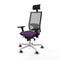 Bureaustoel met hoofdsteun Piqueras y Crespo 3D026G1 Paars