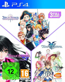 Namco Bandai Tales of Zestiria + Tales of Berseria + Tales of Vesperia Definitive Edition - PS4