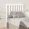 vidaXL - Hoofdbord - 96x6x101 - cm - massief - grenenhout - wit