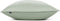 Zohome Kussensloop Satinado - Kussenhoes van 40x80 cm - Set van 2 stuks - 100% Katoen-Satijn - Groen
