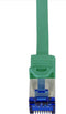 LogiLink C6A105S RJ45 CAT 6A S/FTP 15.00 m Groen 1 stuk(s)