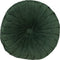 Dutch Decor - KAJA - Sierkussen rond 40 cm - velvet - Mountain View - donkergroen