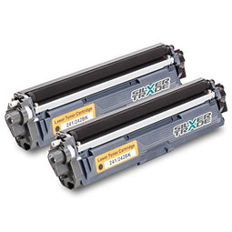 Brother TN242 - Toner cartridge - 2500 pagina's - Zwart (2 stuks)