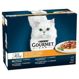 Kattenvoer Purina Gourmet Perle Tonijn Pauw Lam Eend 12 x 85 g