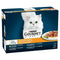 Kattenvoer Purina Gourmet Perle Tonijn Pauw Lam Eend 12 x 85 g