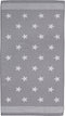 Seahorse Stardust baddoek 60 x 110 cm grey (per 3 stuks)
