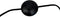 Dyberg Larsen Calix - Vloerlamp - Stoffen kap - Nature/Black