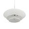Dyberg Larsen AVA Pendant - Hanglamp D40 cm - Opal glas met chroom