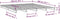 vidaXL - Palletbed - massief - grenenhout - wit - 200x200 - cm