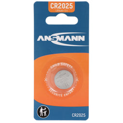 Ansmann CR2025 - Lithium knoopcel - 3 Volt - 20mm x 2.5mm