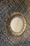 PTMD Arenxa Gold Iron Mirror With Stripes Round