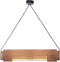 GOOD&MOJO Hanglamp Bhutan - Bamboe - 85x15x15cm - - Hanglampen Eetkamer, Slaapkamer, Woonkamer
