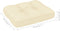 vidaXL - Palletkussen - 50x40x12 - cm - stof - crèmekleurig