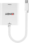 Lindy 41069 - Mini DisplayPort naar HDMI - 3840 x 2160 Pixels - Wit