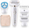 Braun Silk-épil 9 Flex 9-010 - Epilator met Flexibele Kop en SensoSmart - Wit/Goud