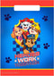 PAW Patrol - Uitdeelzakjes - 23 x 16cm - Blauw/Rood - 8 stuks