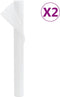 vidaXL - Vliesdoek - voor - planten - 2 - rollen - 70 - g/m² - 10x1,6 - m
