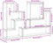 vidaXL - Wandschap - 96x12x64 - cm - bewerkt - hout - sonoma - eikenkleurig