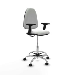 Piqueras y Crespo B2D05RF - Bureaustoel - Hoogteverstelbaar met armleuning - Wit